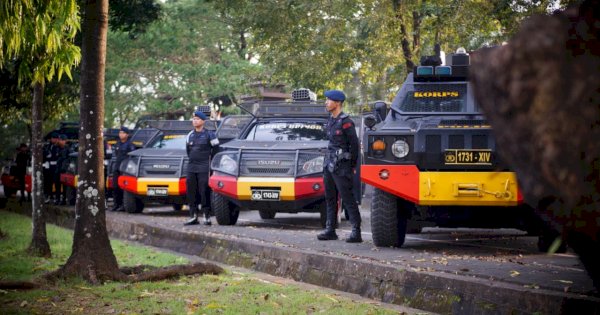 Kawal May Day 2026, Polda Sulsel Kerahkan 2.181 Personel Gabungan