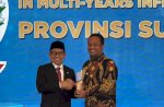 Gubernur Sulsel Andi Sudirman Sulaiman Terima Penghargaan Nasional