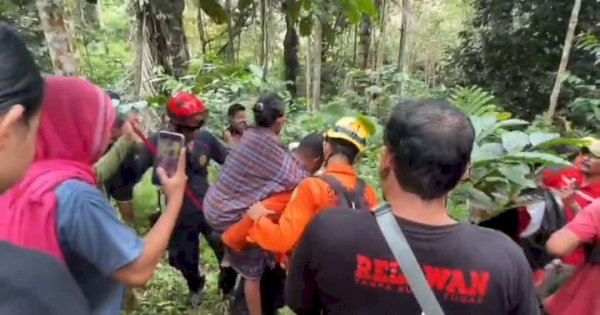 Korban Tersehat di Hutan Battang Barat Palopo Ditemukan Selamat