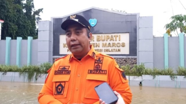 Bupati Maros Keluarkan Kebijakan WFA Bagi ASN Terdampak Banjir dan Cuaca Ekstrim