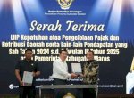 Wakil Bupati Muetazim Mansyur dan Ketua DPRD Maros Terima LHP BPK