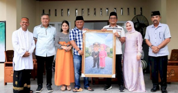 Wabup Abustan Bintang Hadiri Milad Kapolres Barru AKBP Ananda Fauzi Harahap