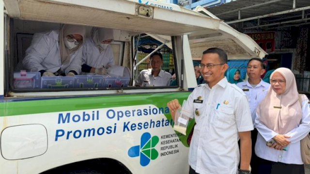 Dinkes Maros Gelar Sidak di Pasar Tramo: Pastikan Takjil Bebas Bahan Kimia Berbahaya
