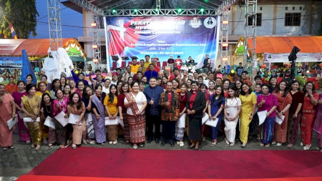 Hadiri HUT KPI Gereja Toraja, Appi: Kota Makassar Dibangun dengan Semangat Kebersamaan