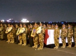 Kasad Maruli Pimpin Pelepasan 3 Jenazah Prajurit TNI-UNIFIL