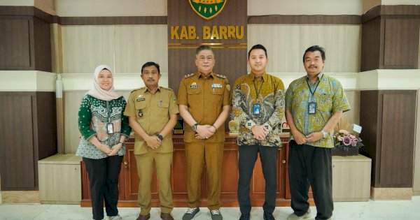 Wabup Abustan Terima Kunjungan Silaturahmi Pinca BRI Cabang Barru