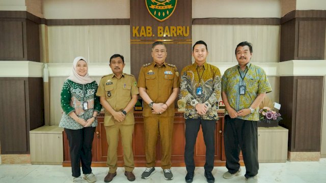 Wabup Abustan Terima Kunjungan Silaturahmi Pinca BRI Cabang Barru