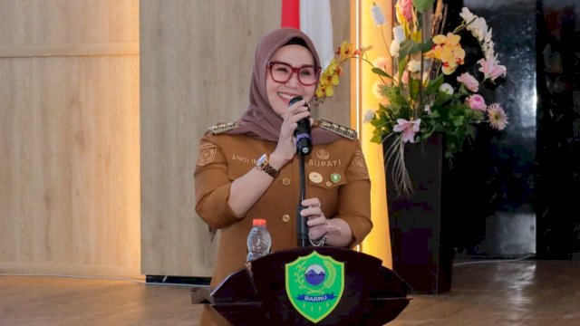 Respon Bupati Andi Ina Kartika Soal Ekonomi Kabupaten Barru Alami Tren Positif&nbsp;