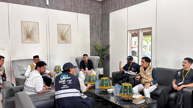 Kementerian Dalam Negeri Saudi Tinjau Layanan Makkah Route di Embarkasi Makassar