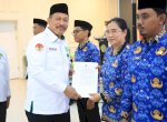 Penyerahan SK Redistribusi PPPK, 66 ASN Kemenag Sulsel Terima Penugasan Baru