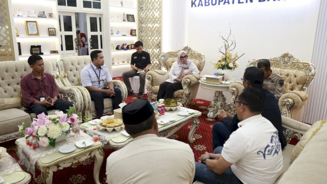 Bupati Barru dan Angkasa Pura Supports Jajaki Kerja Sama di Bidang Tenaga Kerja