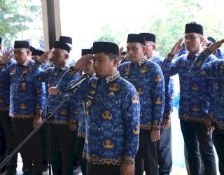 Pimpin Upacara HKN, Wali Kota Parepare Tekankan Literasi dan Penguatan Karakter ASN