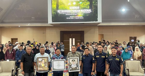Seminar Ketahanan Pangan, Nurdin Halid: Pangan adalah Instrumen Pemersatu Bangsa