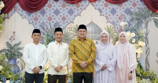 Suasana Kekeluargaan Warnai Open House Iduladha Appi-Melinda di Rujab Wali Kota