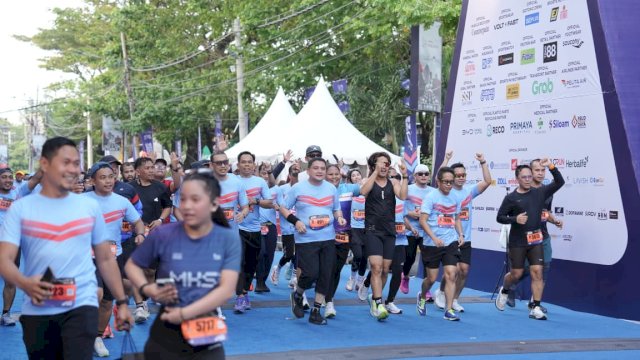 Wali Kota Makassar Ikut Finish Bersama Ribuan Runners 10K MHM 2026