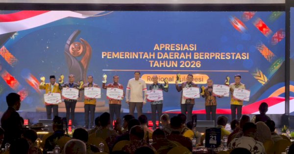 Sulsel Raih Penghargaan Terbaik 1 Creative Financing Regional Sulawesi 2026