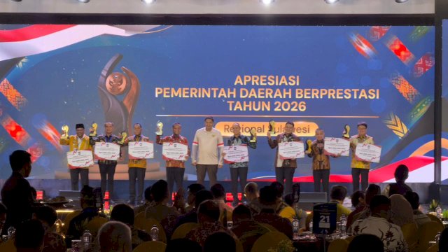 Sulsel Raih Penghargaan Terbaik 1 Creative Financing Regional Sulawesi 2026