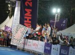 Ribuan Peserta Makassar Half Marathon (MHM) Tumpah Ruah di Losari