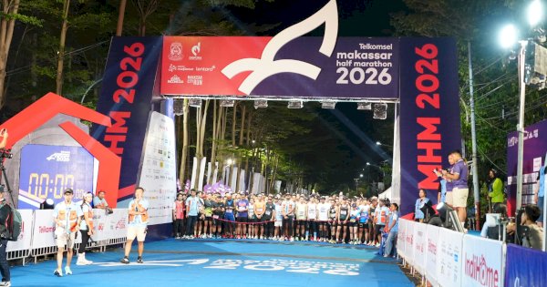 Makassar Half Marathon 2026 Dongkrak Ekonomi Kota, Hotel hingga UMKM Kebanjiran Rezeki