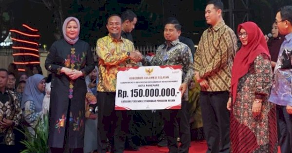 Kinerja Diakui, Pemkot Parepare Terima Dua Apresiasi dari Pemprov Sulsel