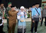 Wali Kota Tasming Lepas 92 Jemaah Haji Parepare, Ingatkan Jemaah Agar Selalu Bersyukur