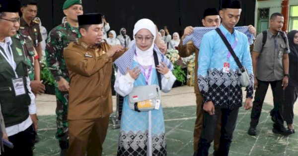 Wali Kota Tasming Lepas 92 Jemaah Haji Parepare, Ingatkan Jemaah Agar Selalu Bersyukur