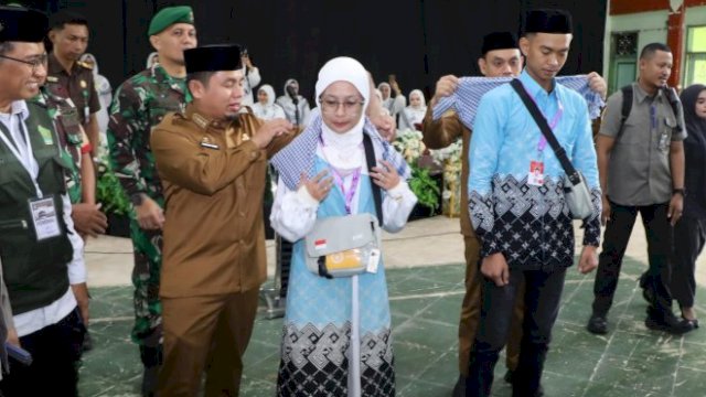 Wali Kota Tasming Lepas 92 Jemaah Haji Parepare, Ingatkan Jemaah Agar Selalu Bersyukur