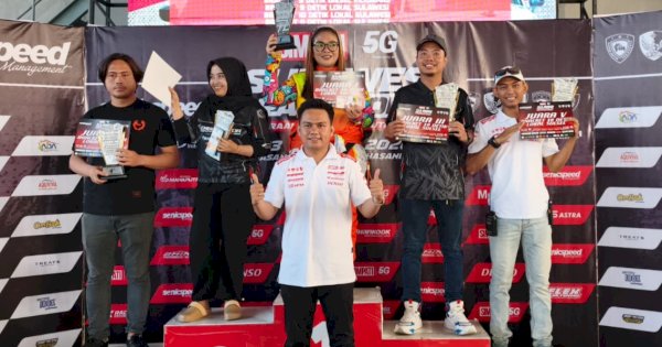 Hasil dan Daftar Juara Umum Kejurnas Simpati 5G Sulawesi Drag Record 2026 di Makassar