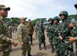 Wali Kota Parepare dan Wawali Hadiri Latsarmil Komcad di Gowa