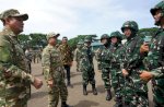 Wali Kota Parepare dan Wawali Hadiri Latsarmil Komcad di Gowa