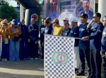Wabup Takalar Lepas Peserta Jalan Santai Hardiknas 2026
