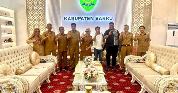 Bupati Barru Terima Audiensi Manajemen Indomaret, Bahas Rencana Pengembangan Investasi