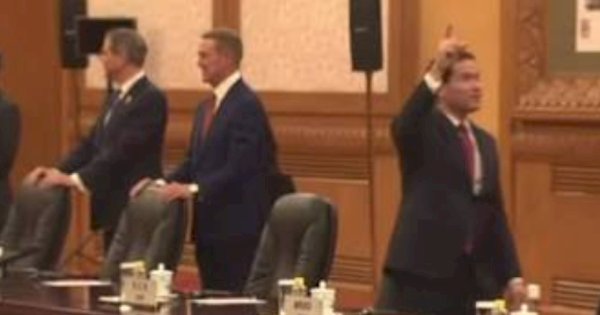 Menlu AS Terpukau Kemegahan Ruang Pertemuan Xi Jinping dan Donald Trump di Beijing