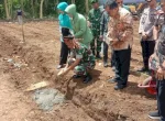 Bupati Takalar Dampingi Pangdam XIV/Hasanuddin Groundbreaking KDKMP di Kelurahan Canrego