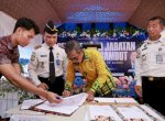 Sekda Barru Hadiri Pisah Sambut Kepala Rutan Kelas II B Barru