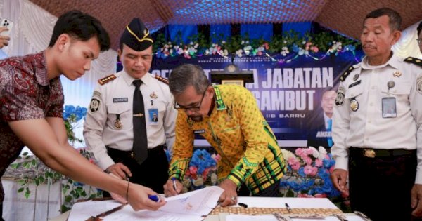 Sekda Barru Hadiri Pisah Sambut Kepala Rutan Kelas II B Barru