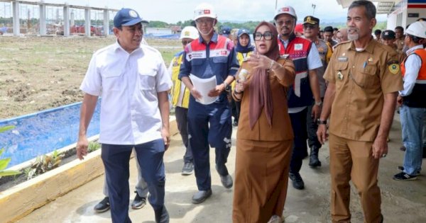 Bupati Barru Bersama Asisten Deputi Kemenko Tinjau Pembangunan Sekolah Rakyat di Desa Lawallu
