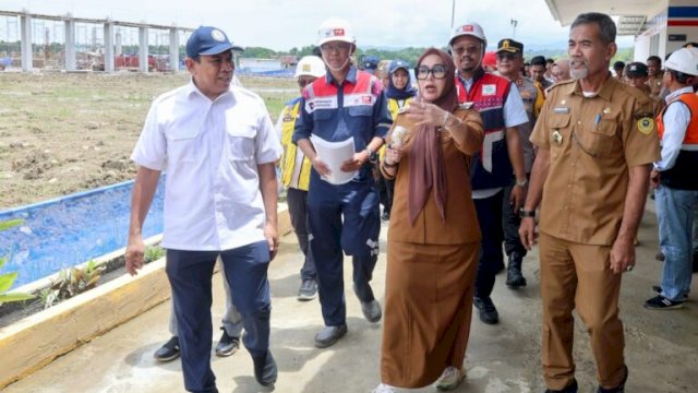 Bupati Barru Bersama Asisten Deputi Kemenko Tinjau Pembangunan Sekolah Rakyat di Desa Lawallu