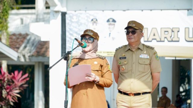Pimpin Upacara Pasca Libur Bupati Barru Ingatkan Kembali &ldquo;Tancap Gas&rdquo; Untuk Pelayanan Masyarakat
