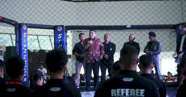 Munafri Buka Sipakracca MMA Sulsel, 100 Atlet Siap Bertarung Menuju Panggung Dunia
