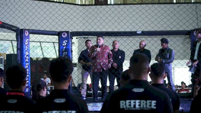 Munafri Buka Sipakracca MMA Sulsel, 100 Atlet Siap Bertarung Menuju Panggung Dunia