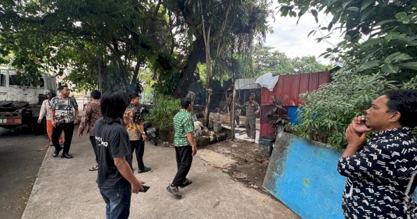 Lewat Pendekatan Humanis, Lapak 25 Tahun di Atas Fasum Jalan Kartini Makassar Ditertibkan