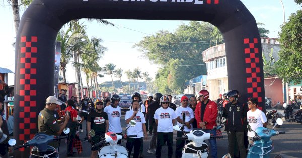 Wali Kota Parepare Dukung Penuh Mods Mayday Ajatappareng 2026, Tekankan Tertib Berlalu Lintas