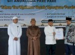 Tasming Hamid Terima Andalusia Award atas Inisiasi Program Safari Dakwah Pemkot Parepare