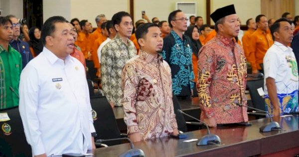 Parepare Perkuat Kebijakan Berbasis Data, Tasming Hamid Hadiri Penandatanganan MoU Statistik di Makassar