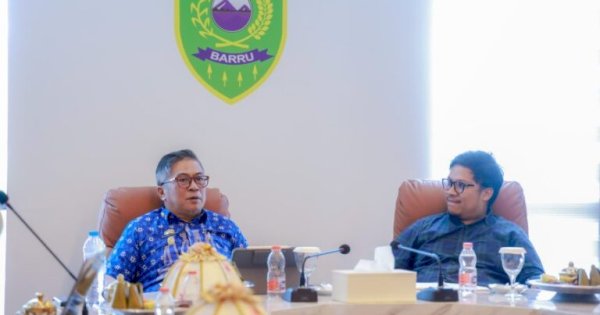 Wakil Bupati Barru Abustan A Bintang Ikut Entry Meeting BPK LKPD Tahun 2025 