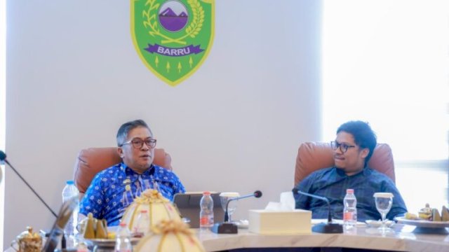 Wakil Bupati Barru Abustan A Bintang Ikut Entry Meeting BPK LKPD Tahun 2025&nbsp;