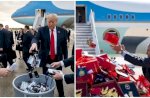 Rombongan Trump Buang Semua Hadiah dari China Sebelum Pulang ke AS