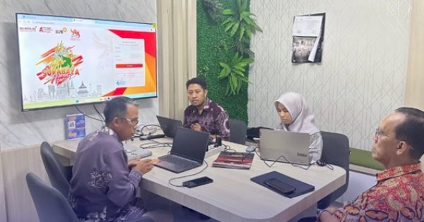 Bappeda Kota Makassar Bahas PDRB Bersama Pemkot Surabaya