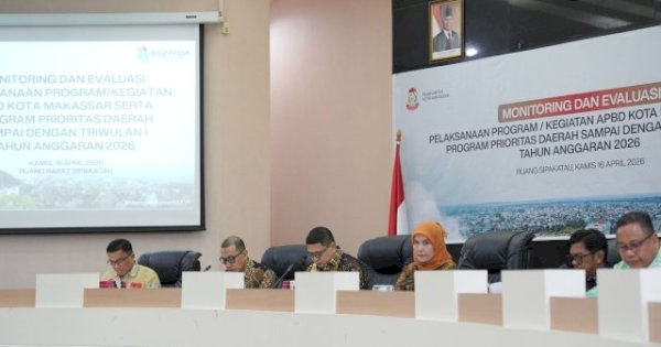 Bappeda Makassar Ungkap Kinerja APBD Awal 2026 Alami Peningkatan